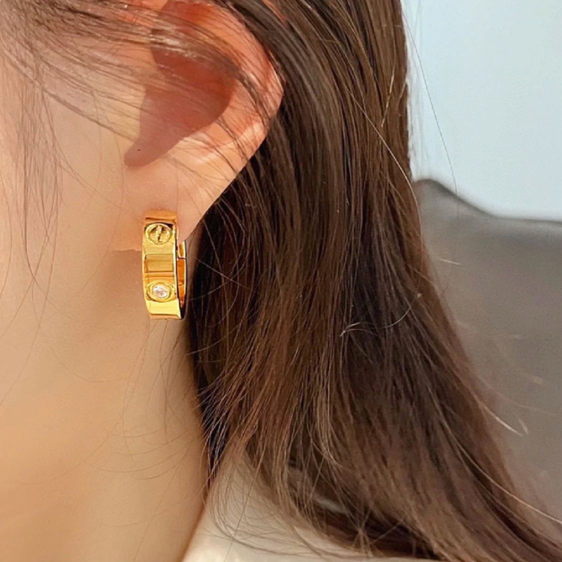 【カルティエ】ピアス  0527-1-1