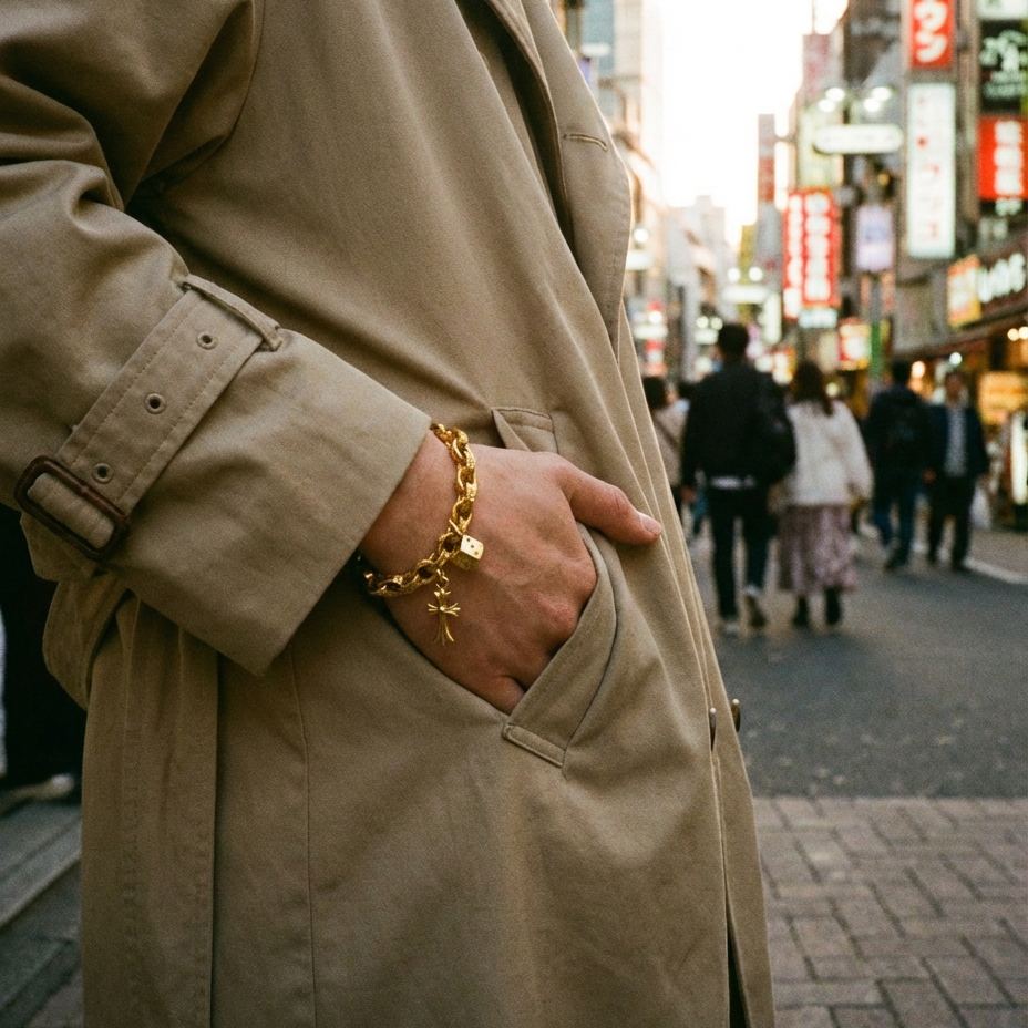 【クロムハーツ】ブレスレット26113-4