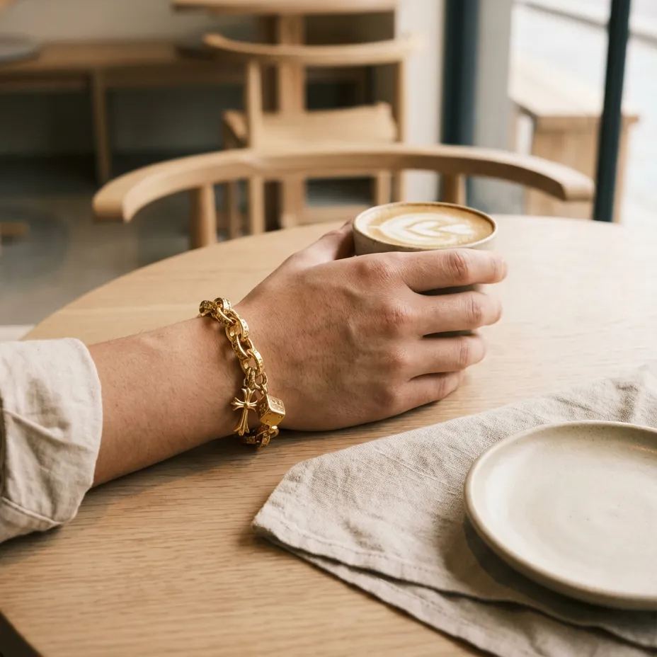 【クロムハーツ】ブレスレット26113-4