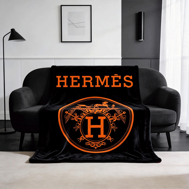 【エルメス】 ブランケット毛布 0627-6-4