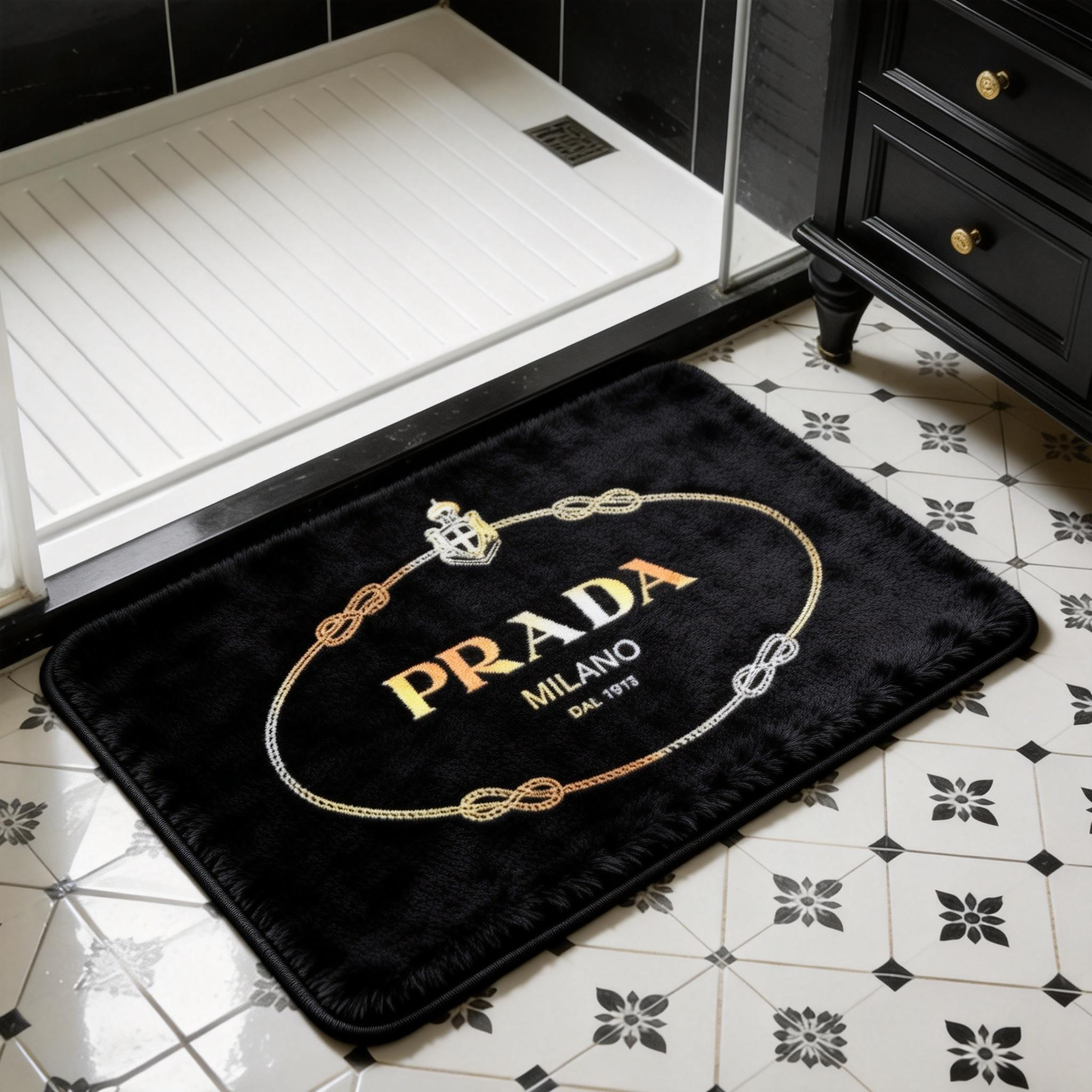 【プラダ】 トイレマット·浴室マット 吸水速乾 0423-2-1