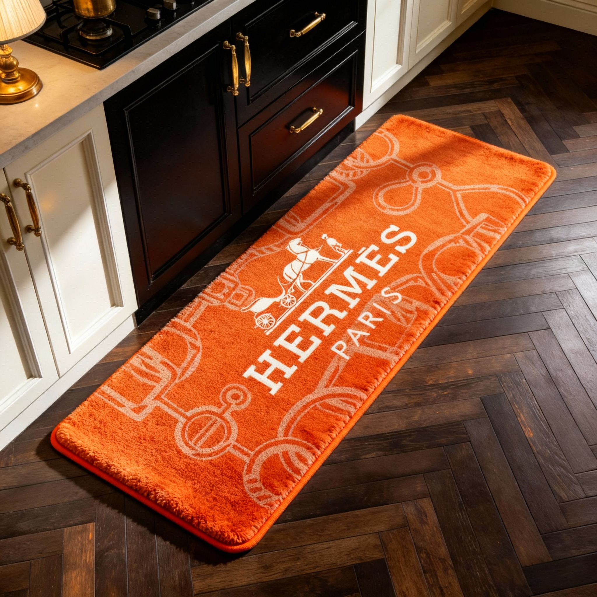 【エルメス】 キッチンマット 26017-3