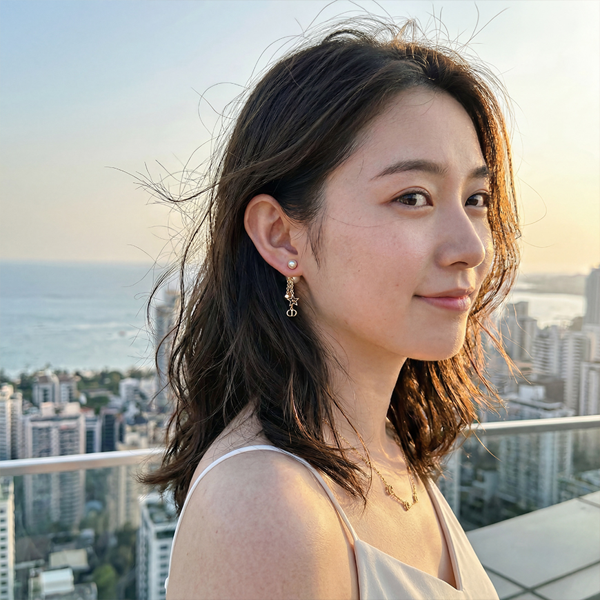 【ディオール】ピアス 26-0312-11