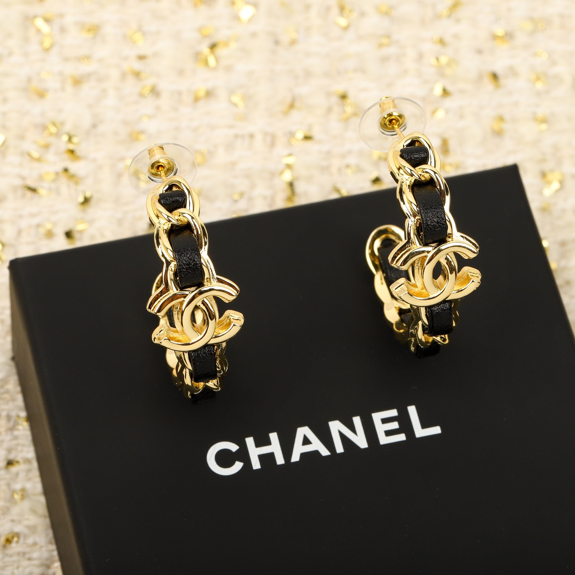 【シャネル】ピアス 1204-3-1-1