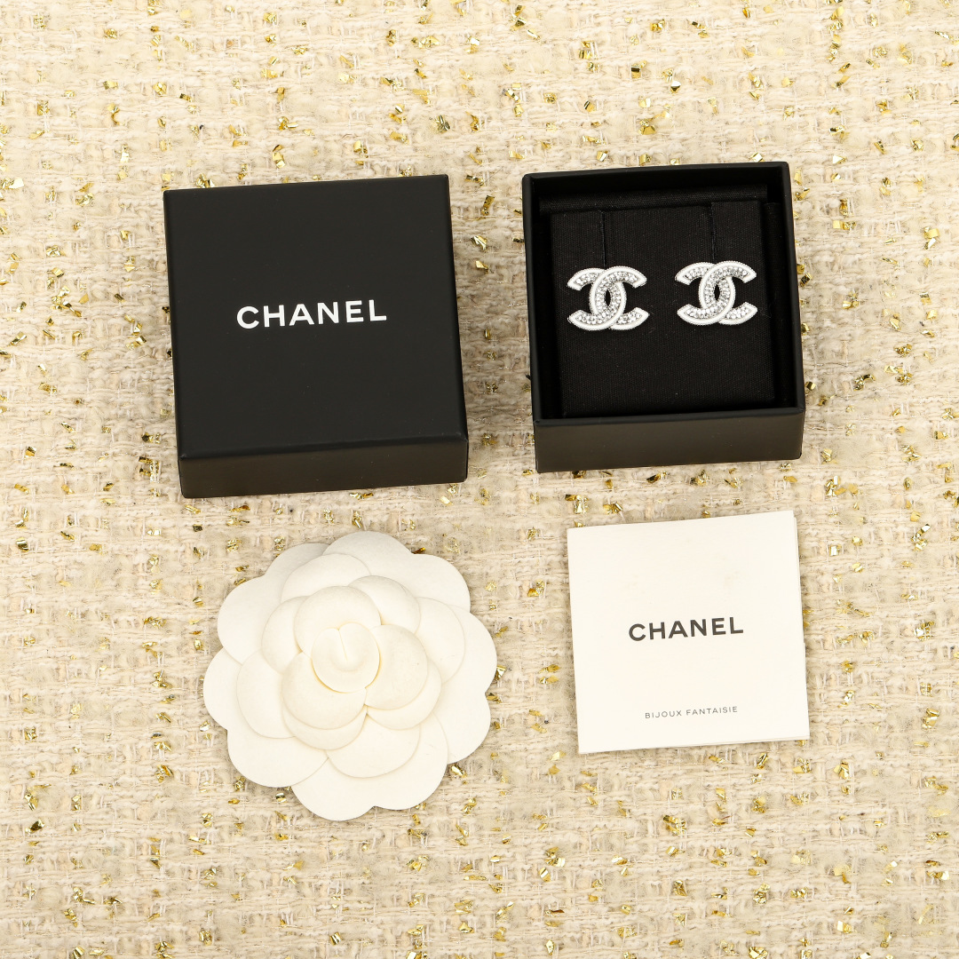 【シャネル】ピアス 0408-1-9