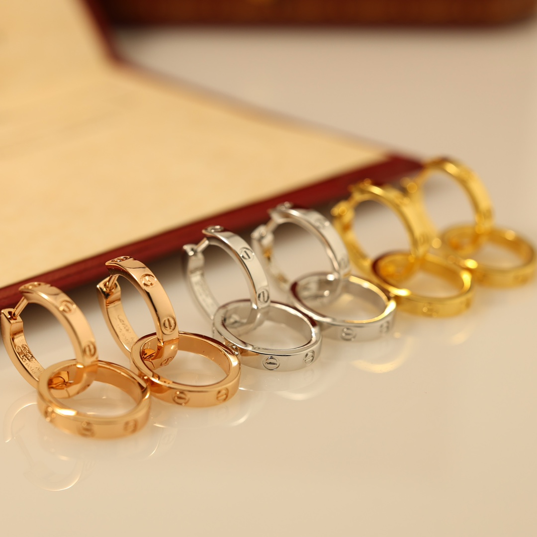 【カルティエ】ピアス  0414-1-6