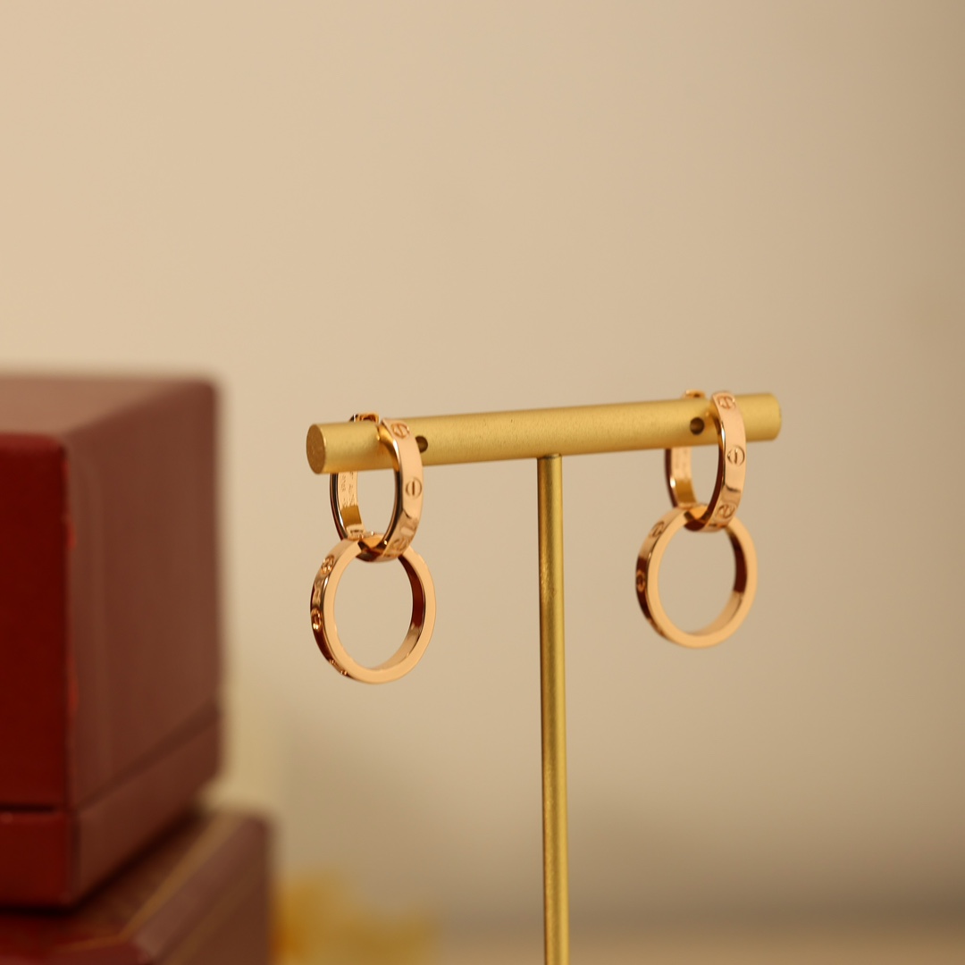 【カルティエ】ピアス  0414-1-6