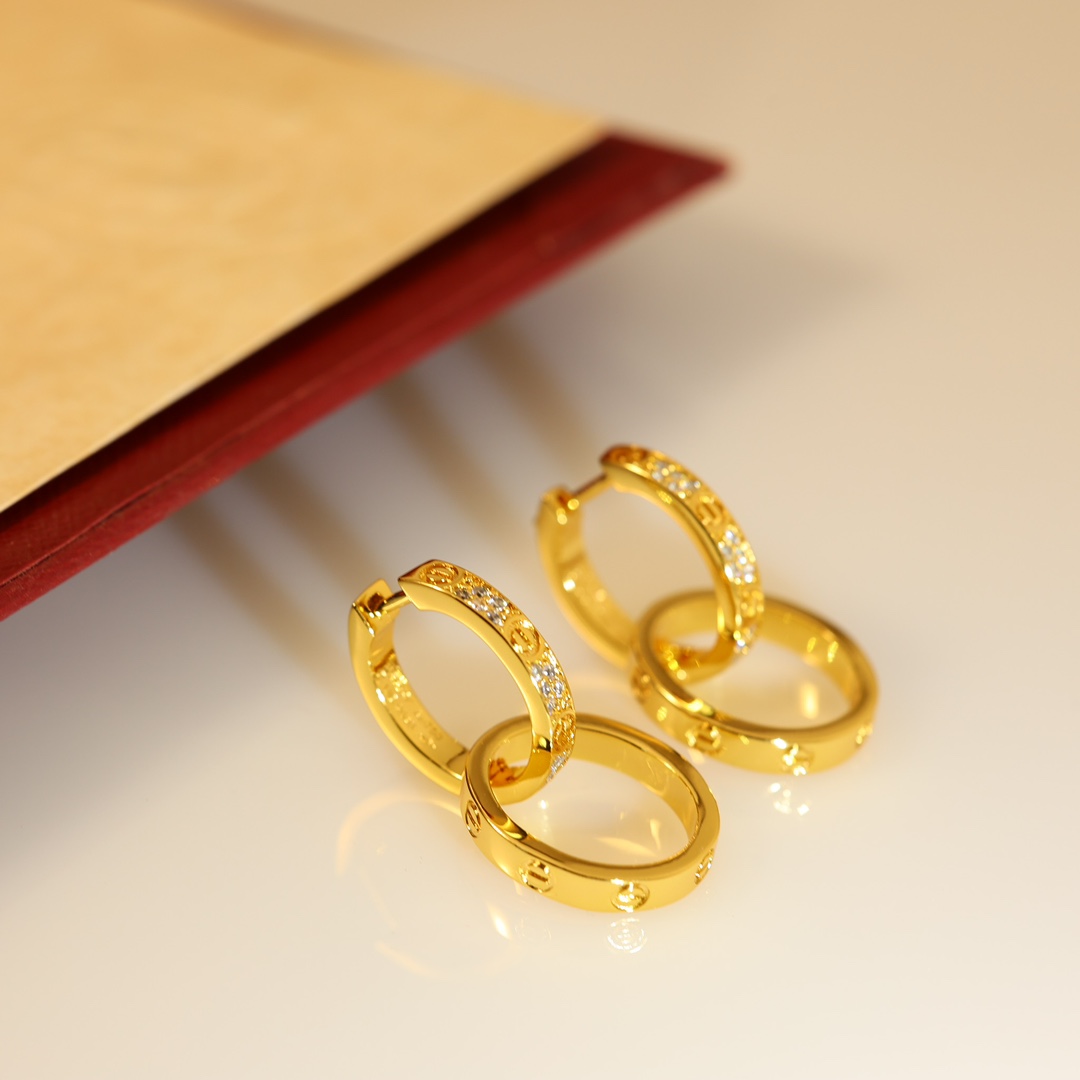 【カルティエ】ピアス  0414-1-5