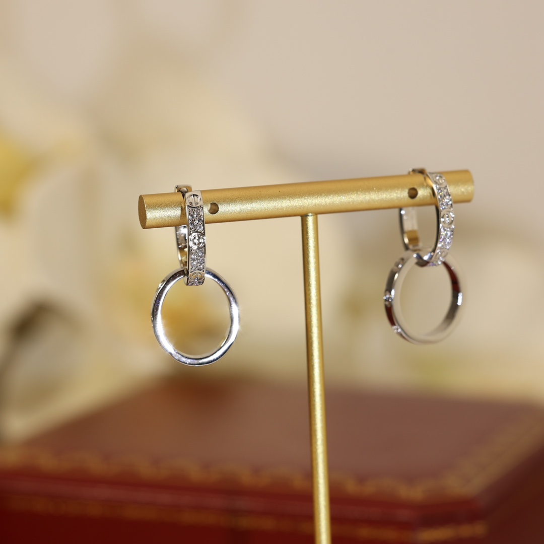 【カルティエ】ピアス  0414-1-5