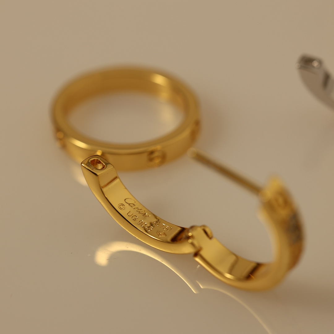 【カルティエ】ピアス  0414-1-6