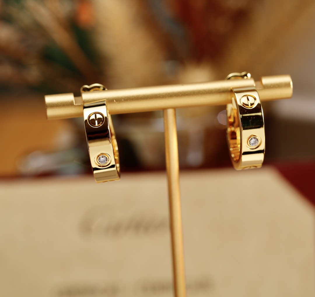 【カルティエ】ピアス  0527-1-1