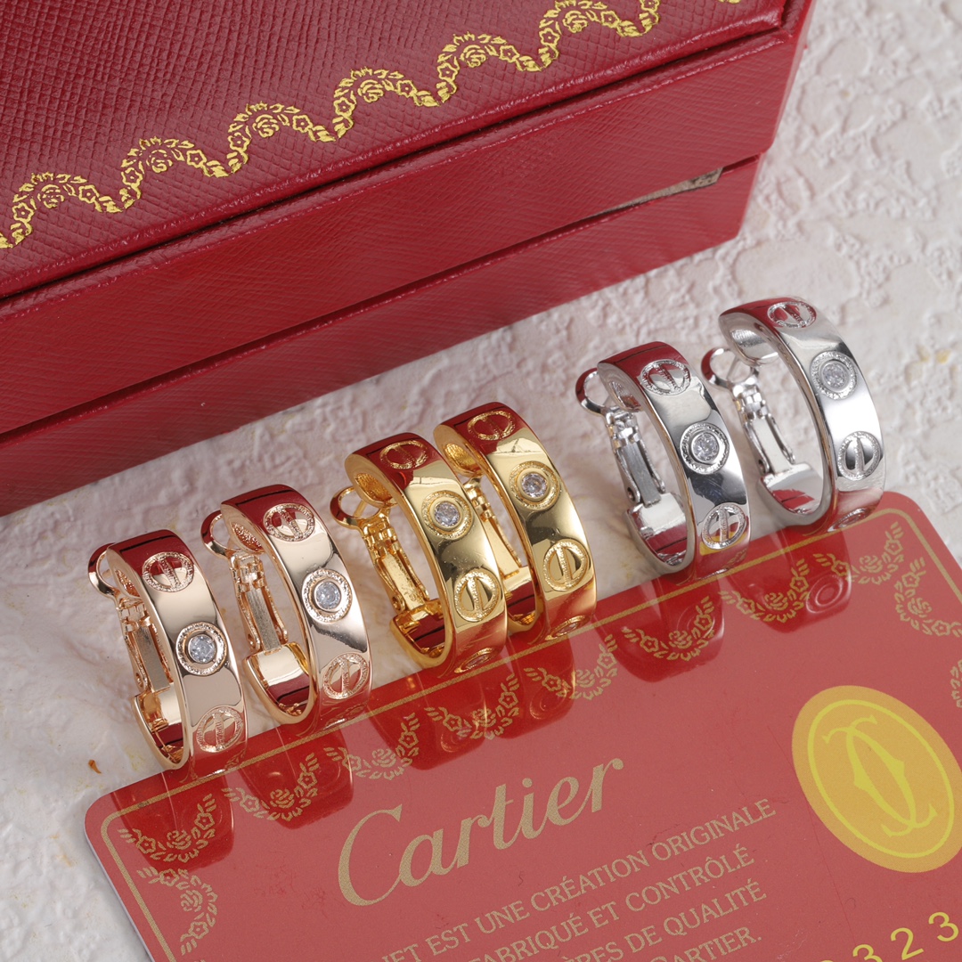 【カルティエ】ピアス  0527-1-1-1