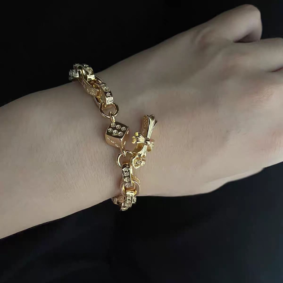 【クロムハーツ】ブレスレット26113-4