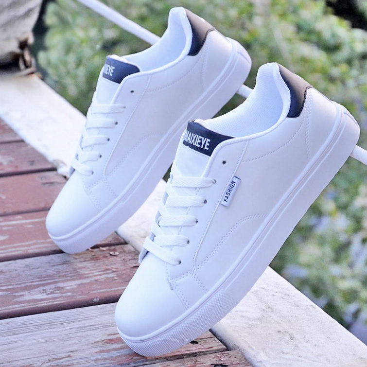 透氣板鞋韓版潮流百搭撞色潮鞋鞋靴