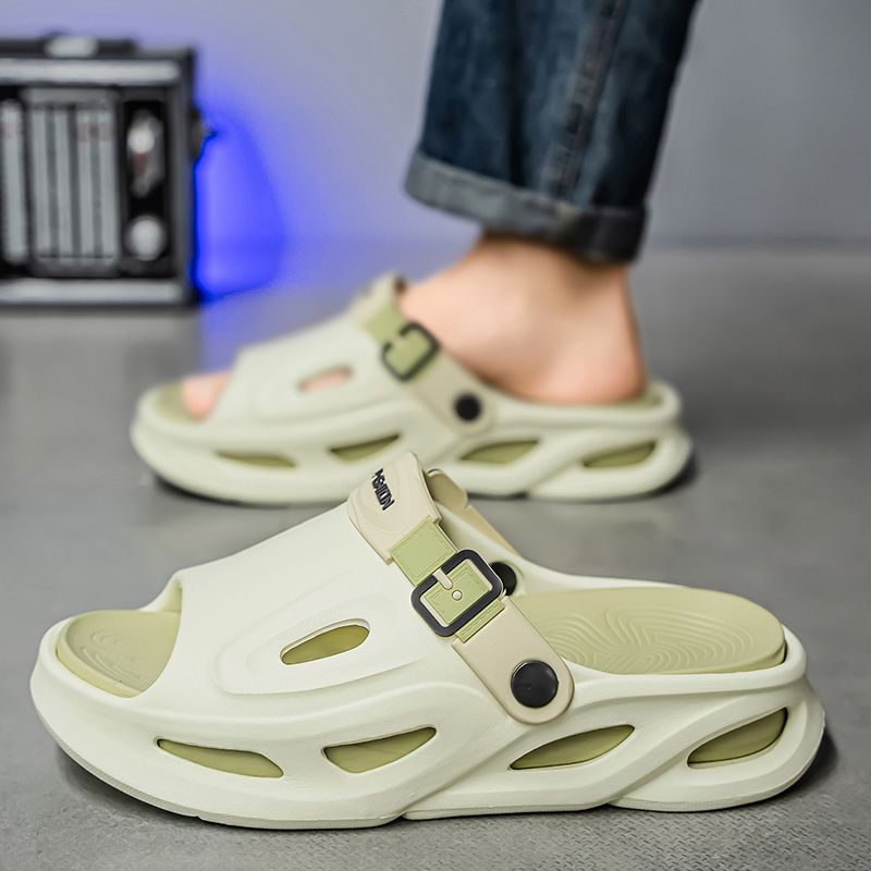 厚底EVA百搭日常外穿潮流超舒適拖鞋-vivivale