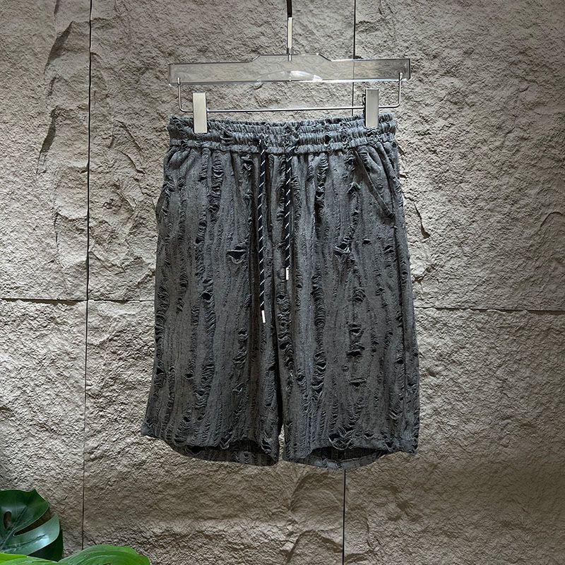 【單件/套裝】時尚百搭潮流純色圓領背心+短褲兩件套裝-vivivale