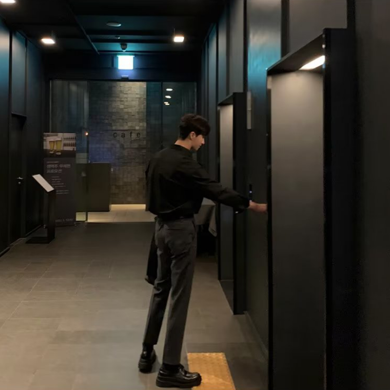 【單件/套裝】高級感長袖襯衫+黑色西裝褲兩件套裝-vivivale