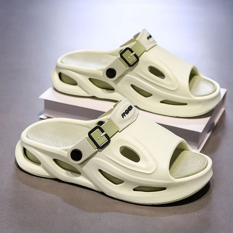 厚底EVA百搭日常外穿潮流超舒適拖鞋-vivivale