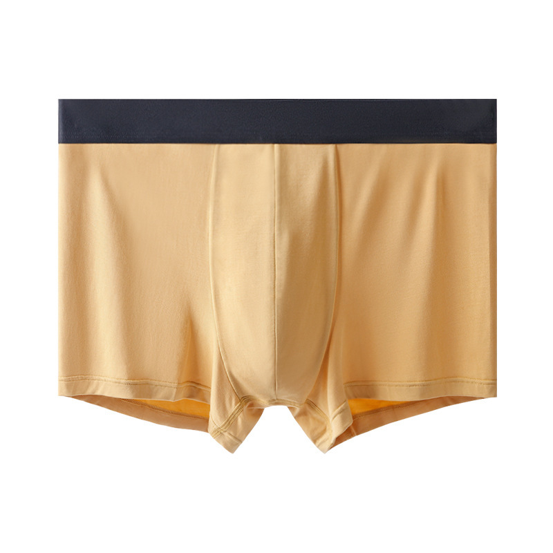 舒適抗菌透氣平角四角內褲