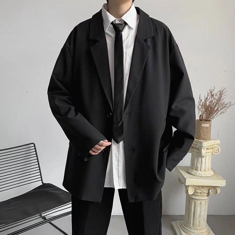 休閒百搭寬鬆韓版潮流薄款小西服上衣