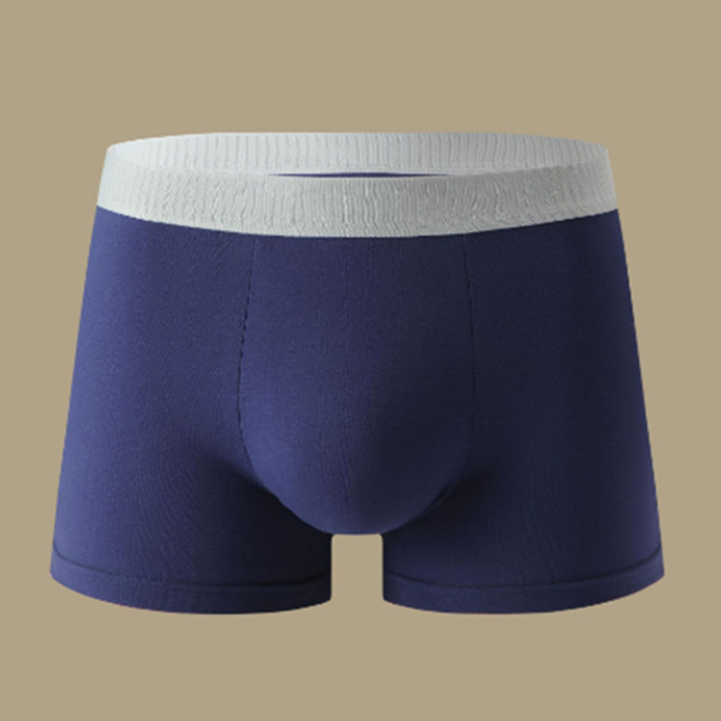 石墨烯中腰舒適高彈透氣平角褲內褲