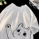 黑猫咪--白色