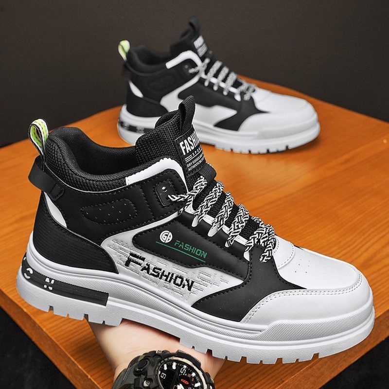 高幫工裝馬丁時尚休閒潮鞋靴-vivivale