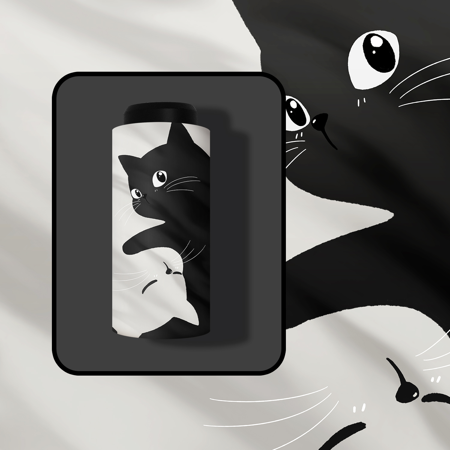 貓咪雨傘晴雨兩用輕巧便攜自動/手動防曬折疊傘