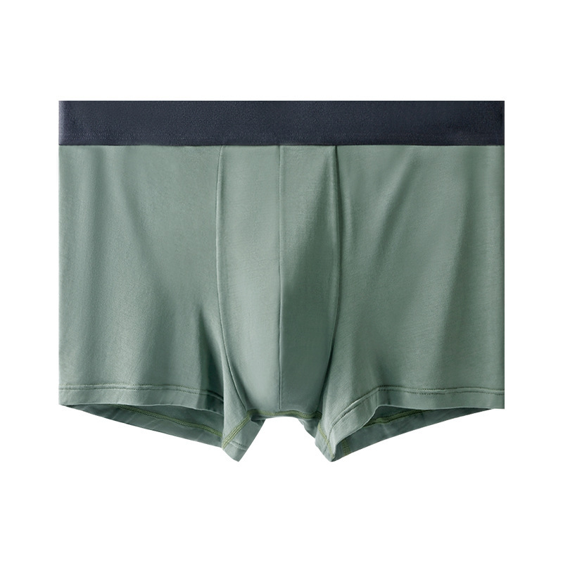 舒適抗菌透氣平角四角內褲