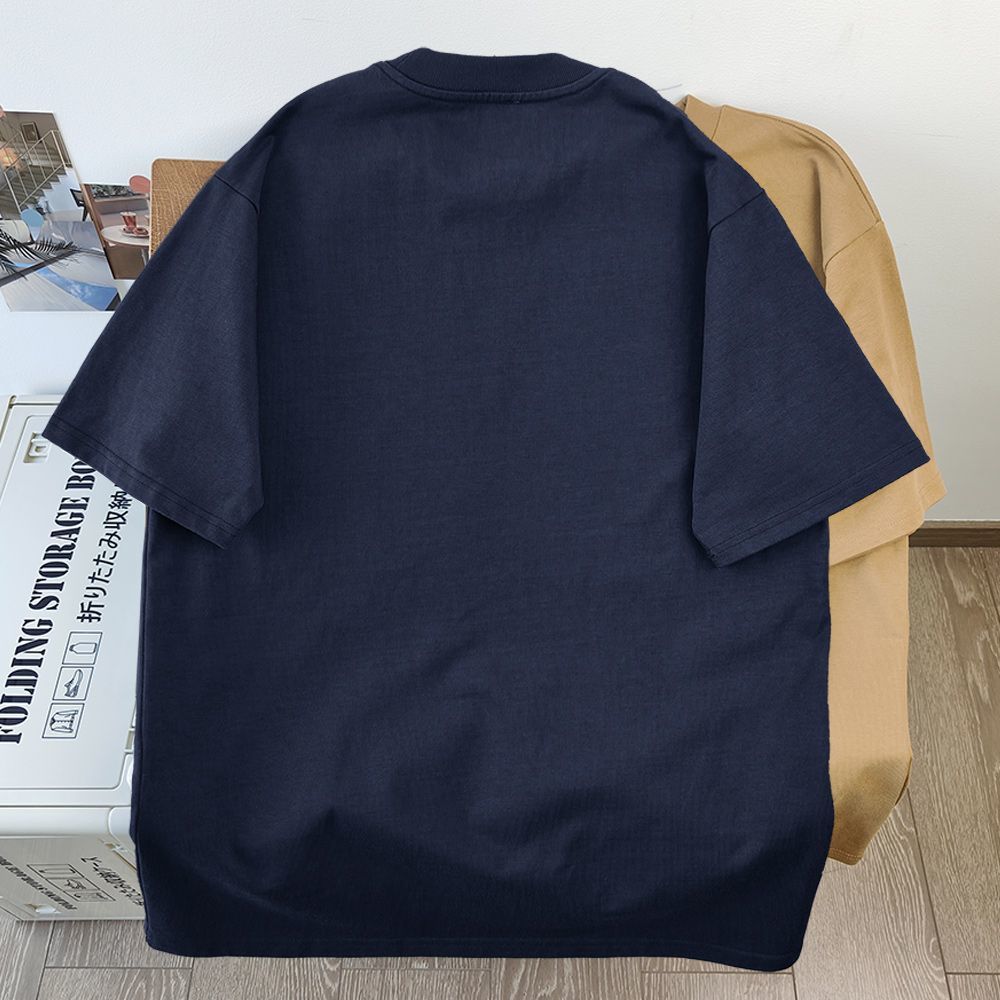 9色百搭純棉小貓印花寬鬆休閒小眾短袖-vivivale