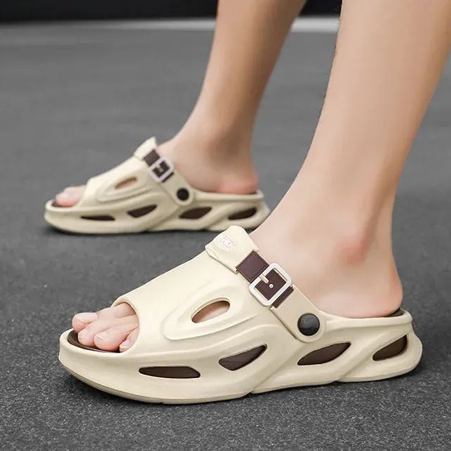 厚底EVA百搭日常外穿潮流超舒適拖鞋-vivivale