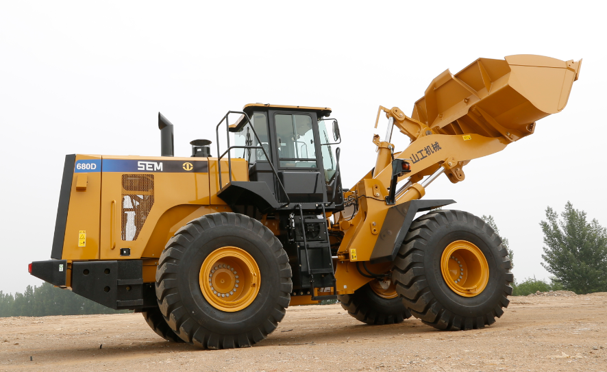 Shan Gong SEM680E wheeled 8-ton heavy-duty loader