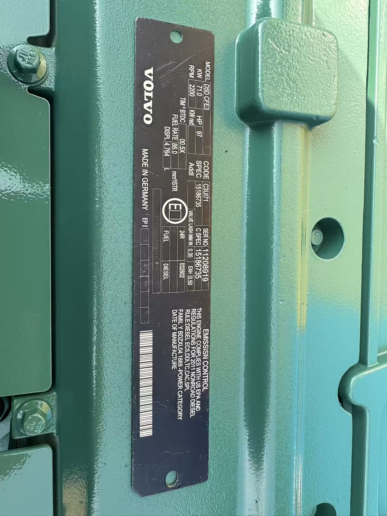 VOLVO D5D Engine Assembly