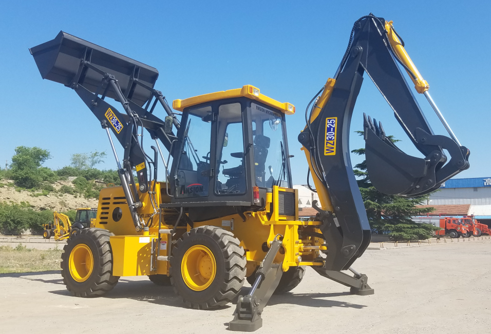 SAM/WZ30-A 7-ton multi-functional wheel-type excavator-loader