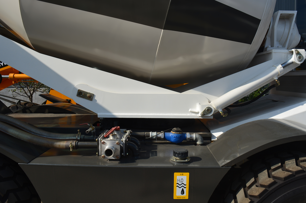 4-cubic concrete automatic mixing integrated machine