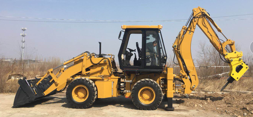 SAM/WZ30-A 7-ton multi-functional wheel-type excavator-loader
