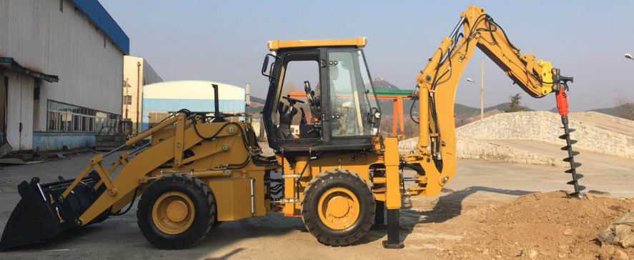 SAM/WZ30-A 7-ton multi-functional wheel-type excavator-loader