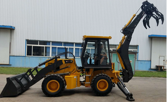 SAM/WZ30-A 7-ton multi-functional wheel-type excavator-loader