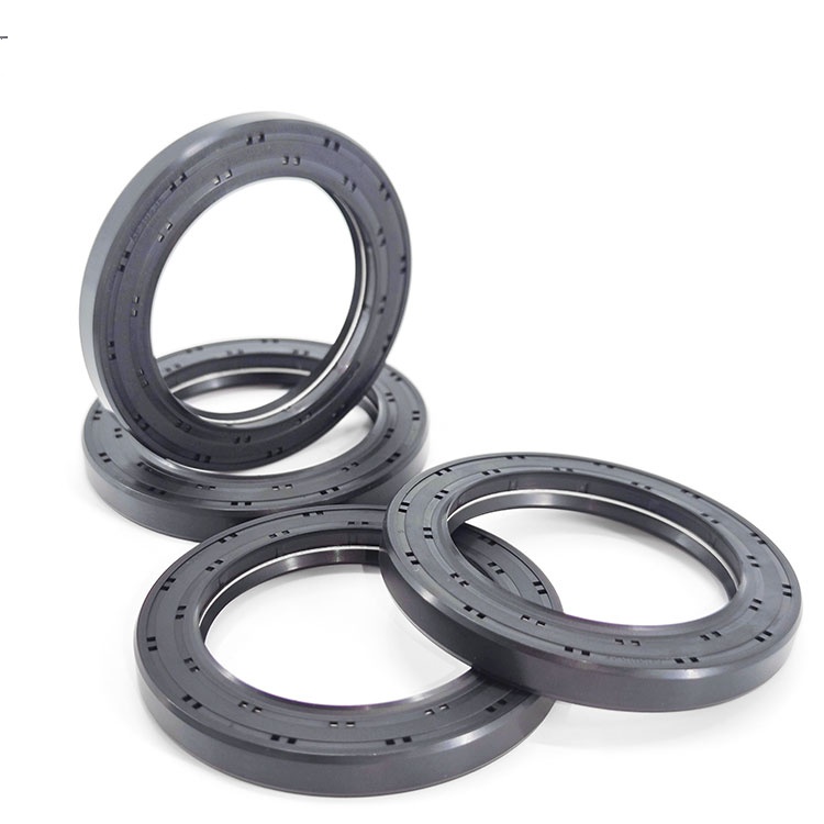 Skeleton oil seal black NBR
