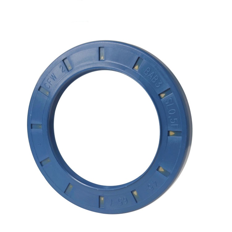 Skeleton oil seal blue