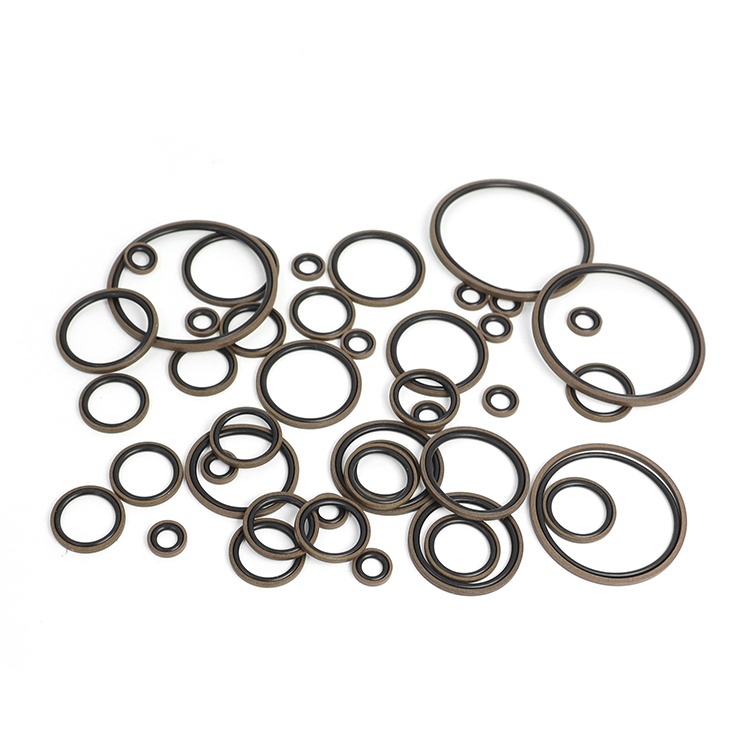 Piston oil seal small carbon ring