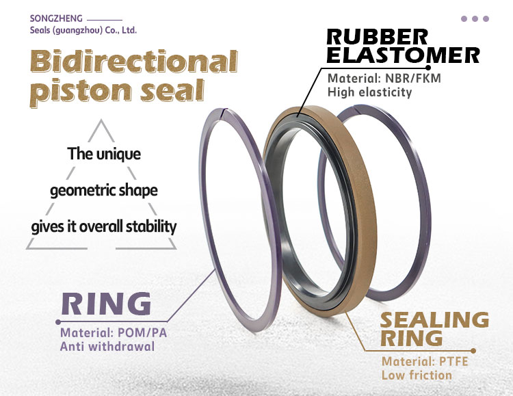 Piston oil seal SPGW tetroxide