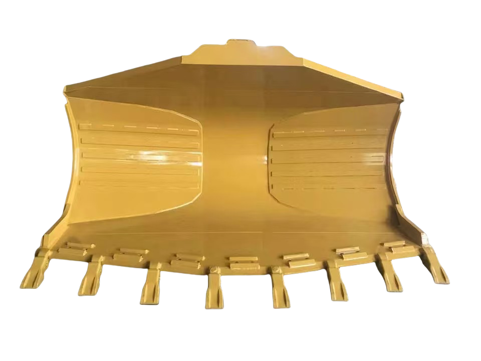 CAT loader 966H side dump bucket