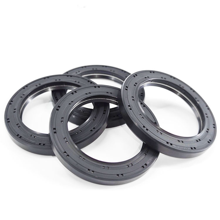 Skeleton oil seal black NBR