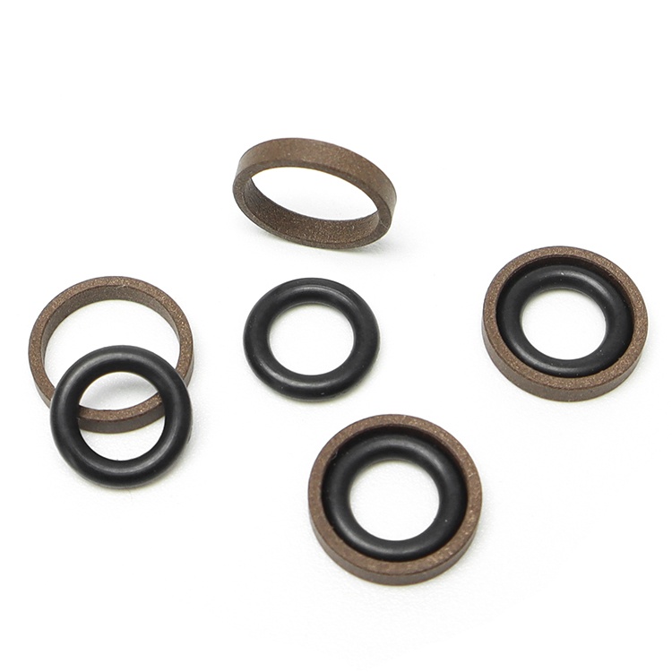 Piston oil seal small carbon ring