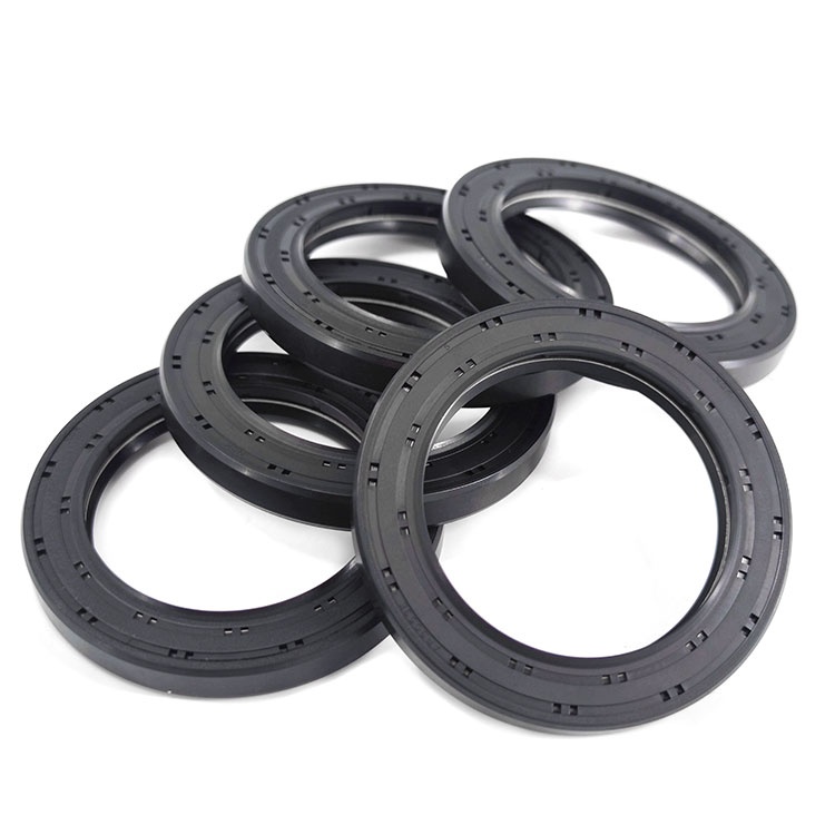 Skeleton oil seal black NBR