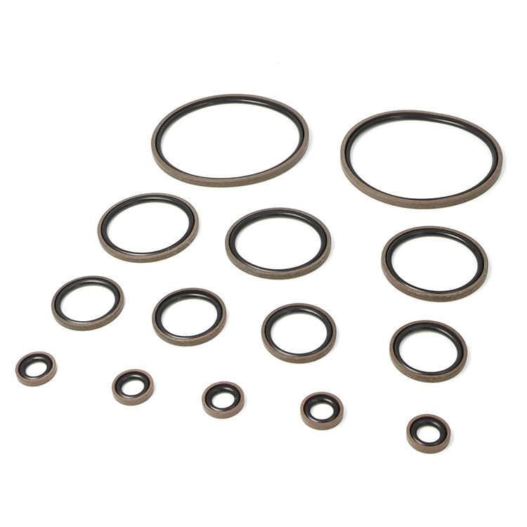Piston oil seal small carbon ring