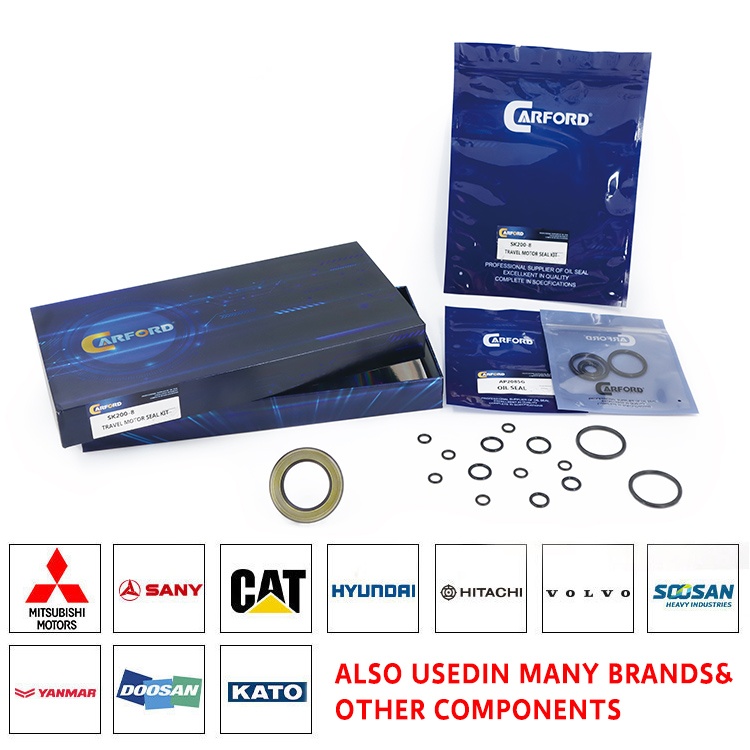 Hydraulic Pump Seal Kits traveling motor dark blue