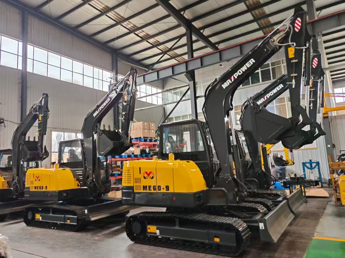 A 6-ton multi-functional small excavator