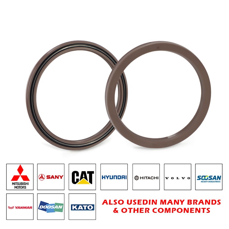 Brown oil seal